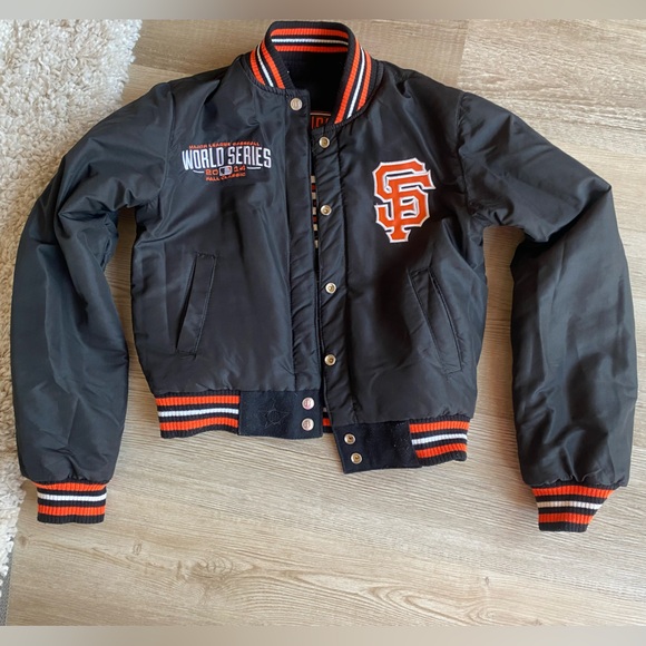 Reversible SF Giants Bomber Jacket - Picture 3 of 8